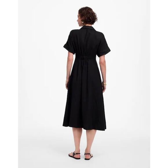 NWT Madewell Pleated Midi Shirtdress in 100%
Linen Size XL - Picture 4 of 8